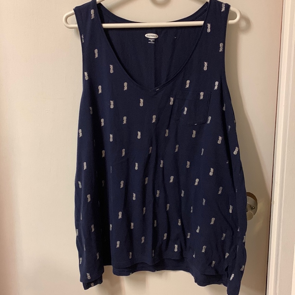 Old Navy Pineapple Tank Top